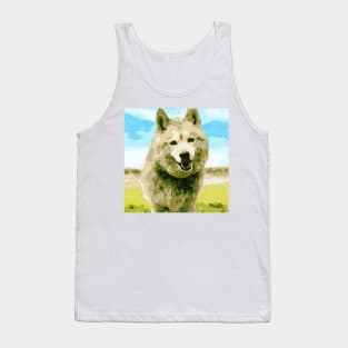 Happy Malamute Tank Top